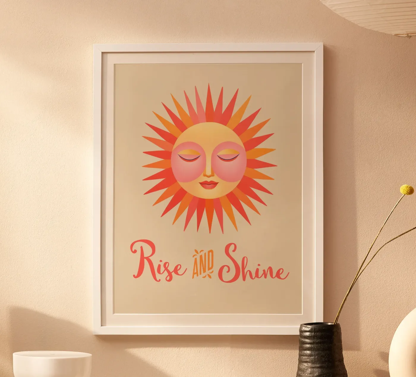 Rise And Shine poster da Andrea Haase Modern Home