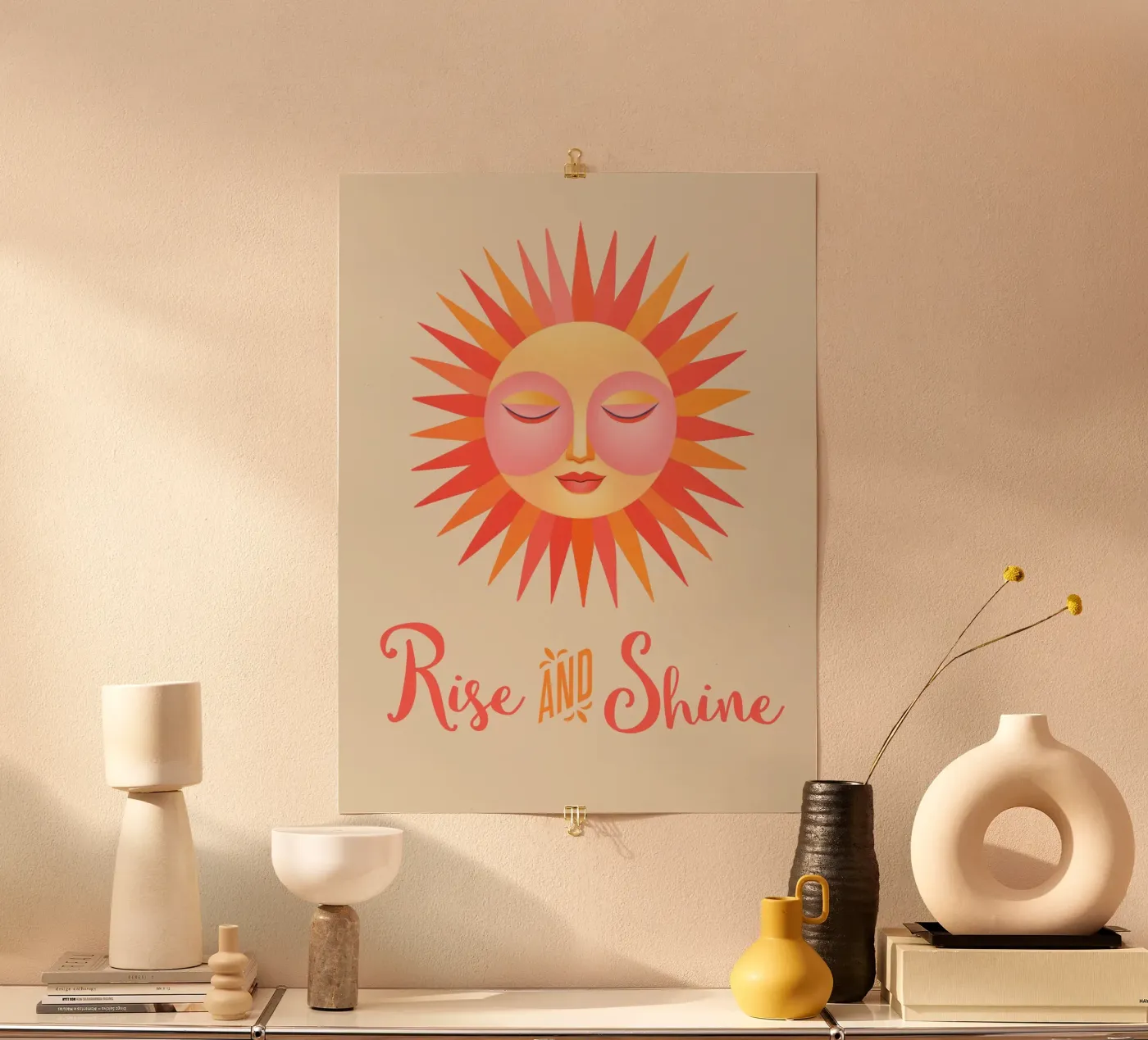 Rise And Shine poster da Andrea Haase Modern Home