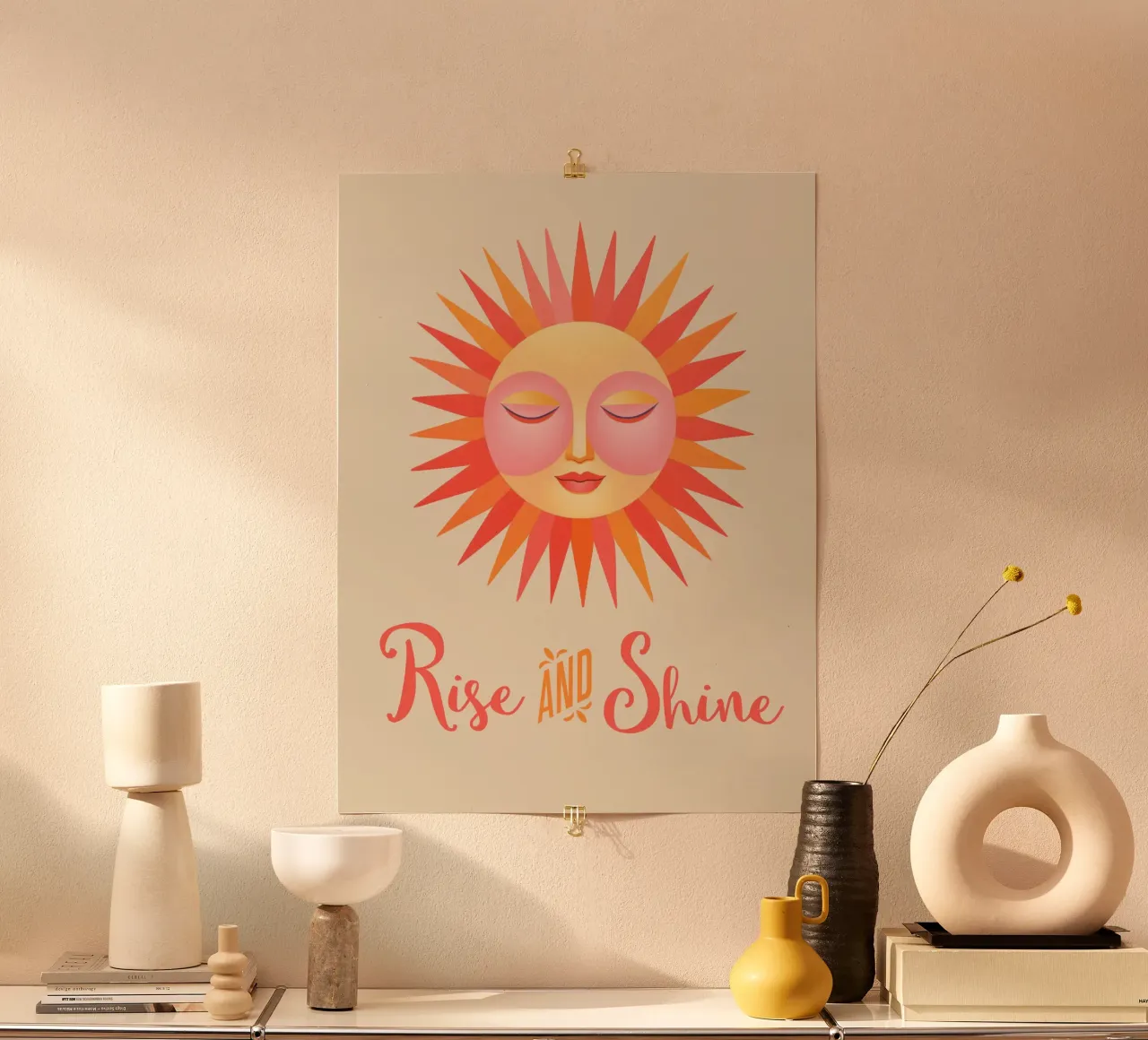 Alzarsi e risplendere poster da Andrea Haase Modern Home