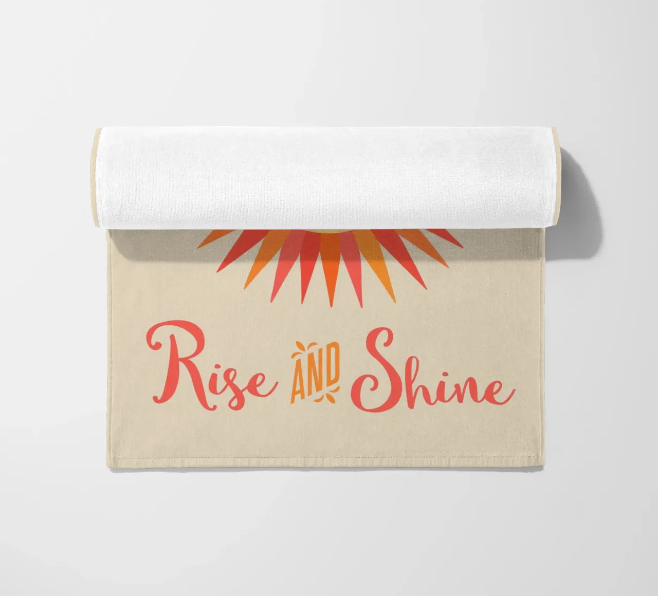 Alzarsi e risplendere telo mare da Andrea Haase Modern Home