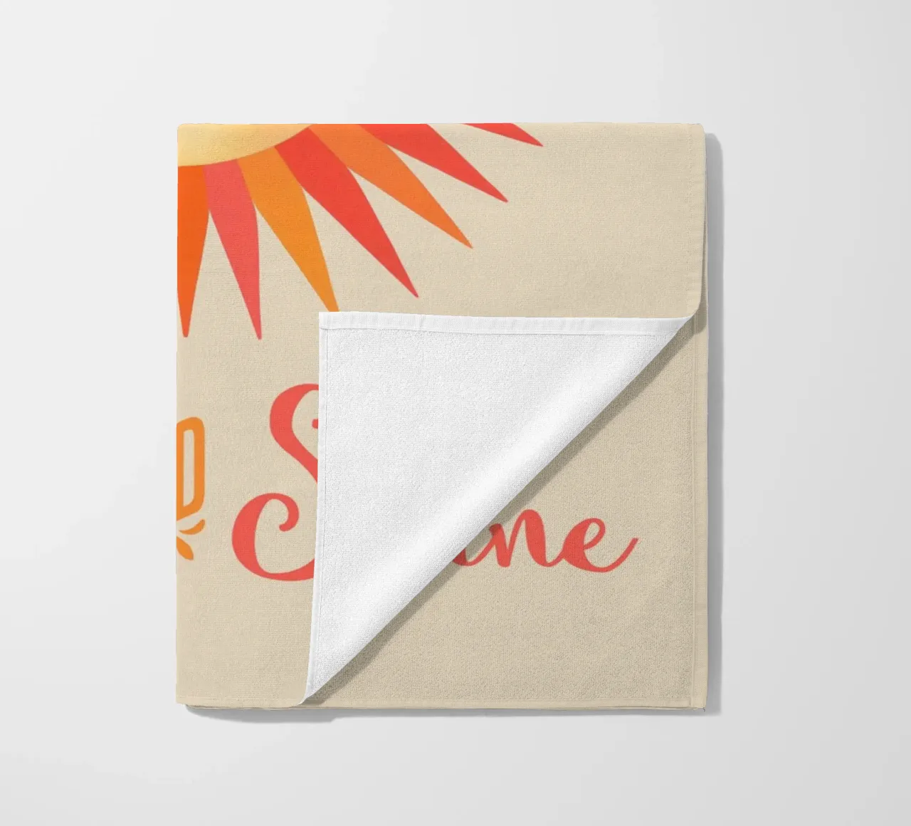 Alzarsi e risplendere telo mare da Andrea Haase Modern Home