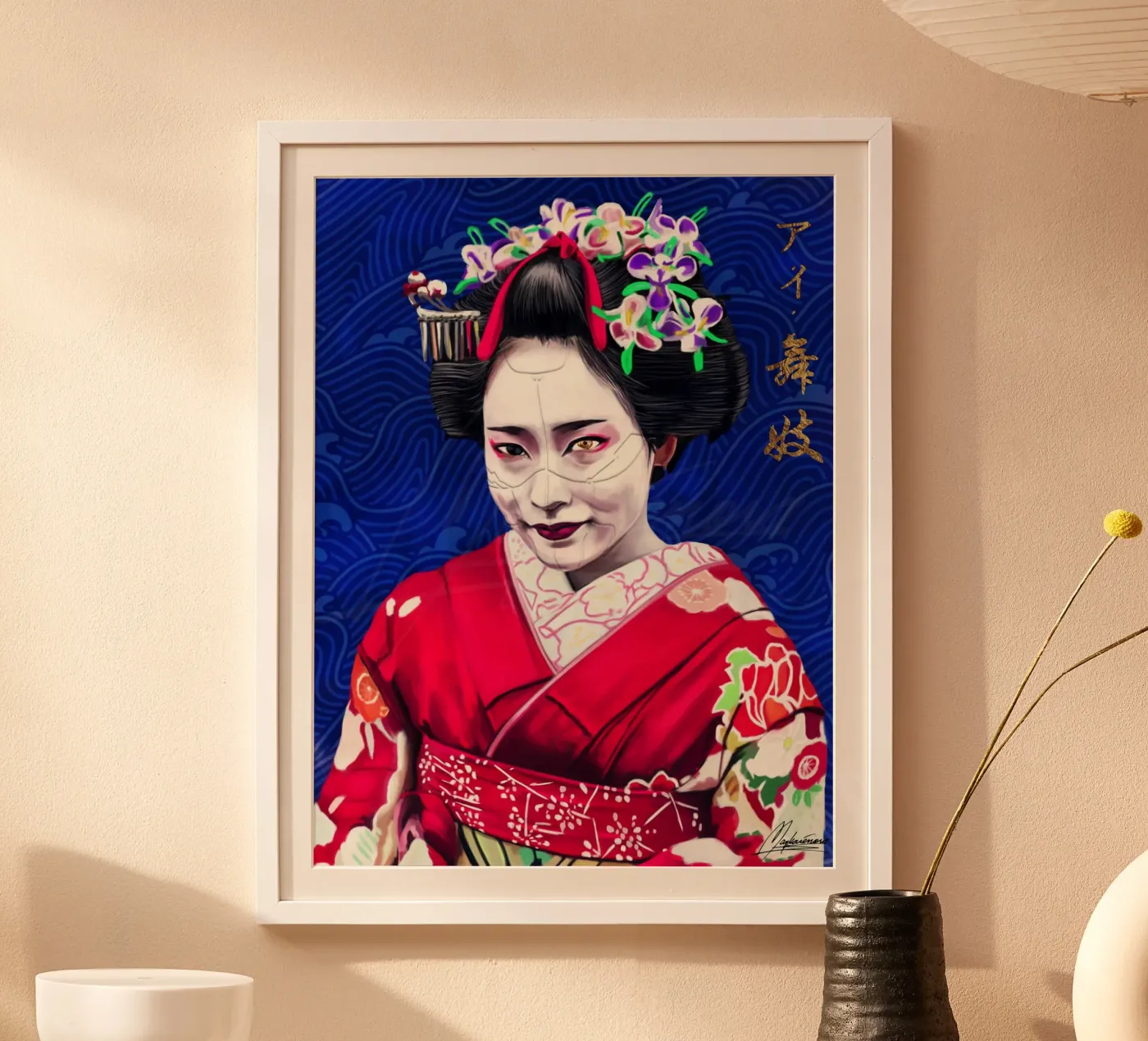 Ai Geisha poster da Mayka ienova