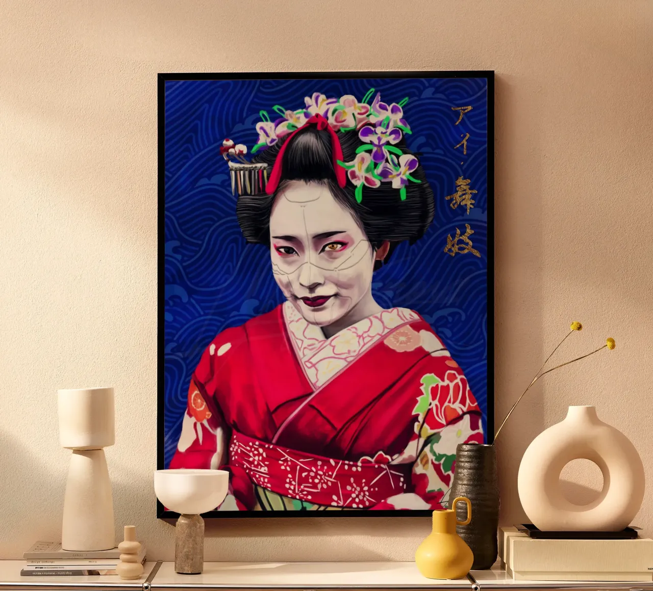 Ai Geisha carta hahnemühle da Mayka ienova