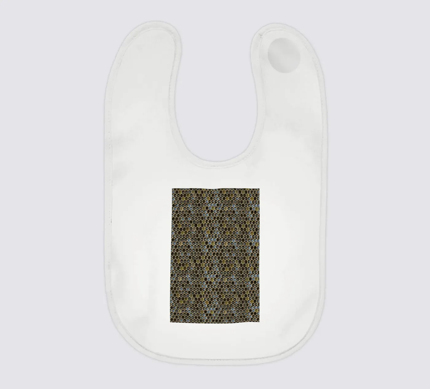 Golden Geometry: Honeycomb Pattern bavaglino da Curious Collections by Marielle Leenders