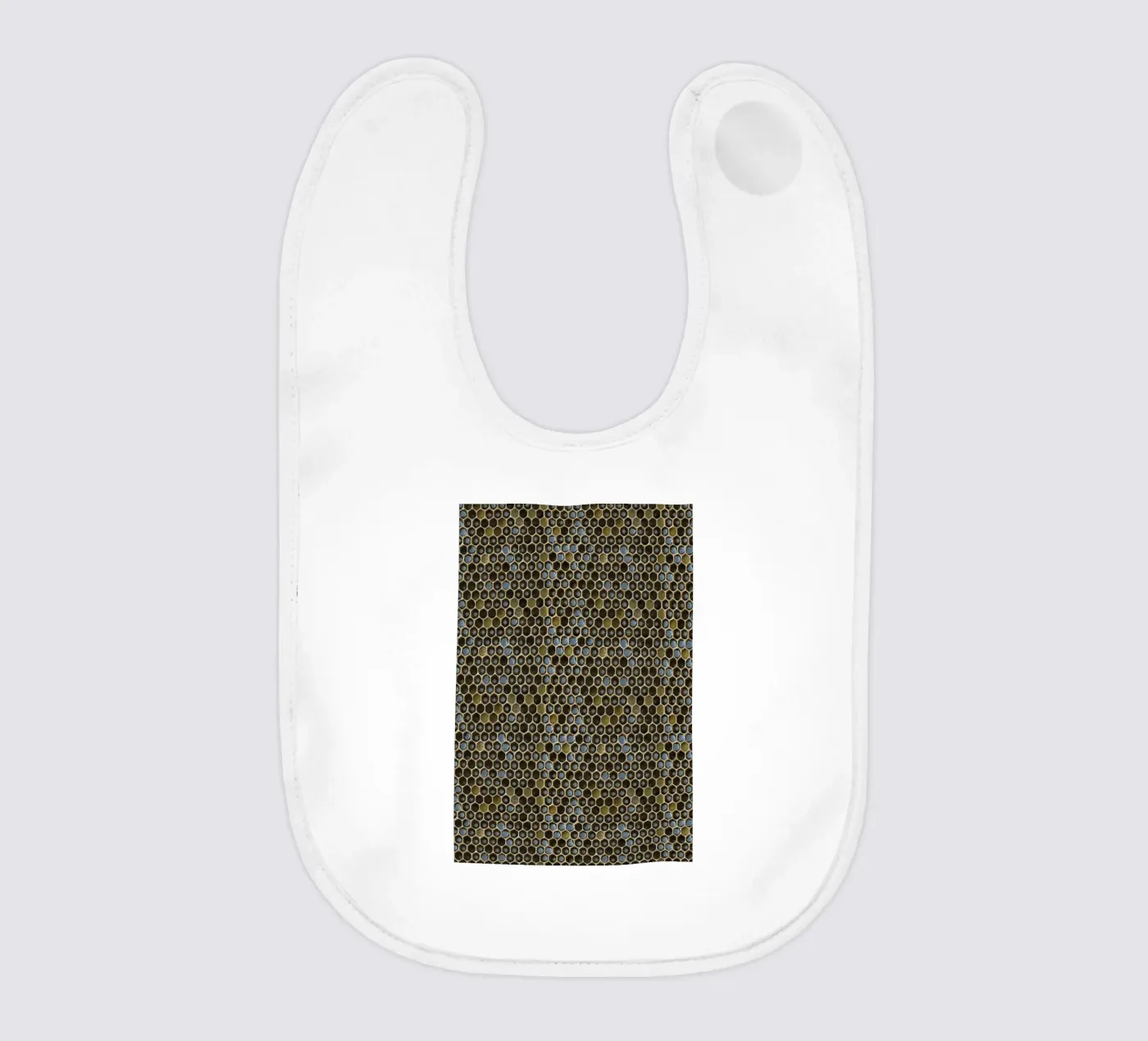 Golden Geometry: Honeycomb Pattern bavaglino da Curious Collections by Marielle Leenders