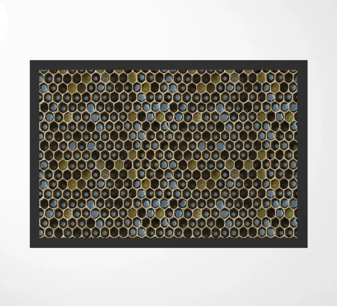 Golden Geometry: Honeycomb Pattern zerbino da Curious Collections by Marielle Leenders