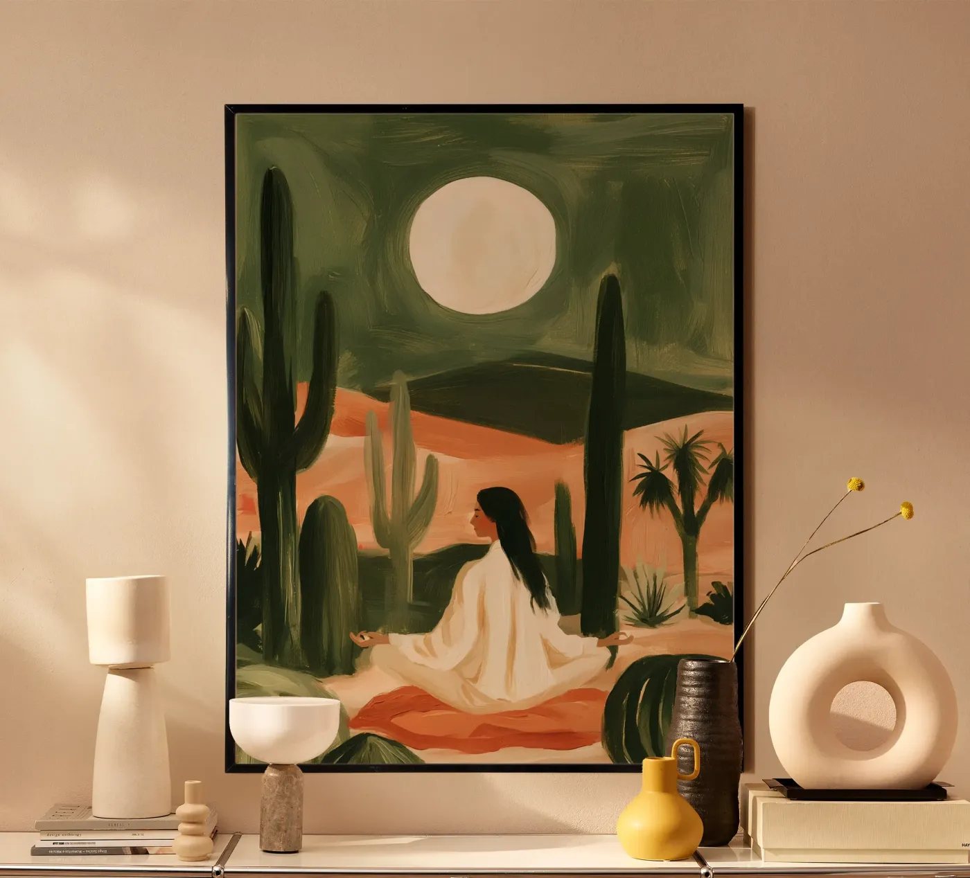 Moonlit Stillness poster da FEMALE LEISURE