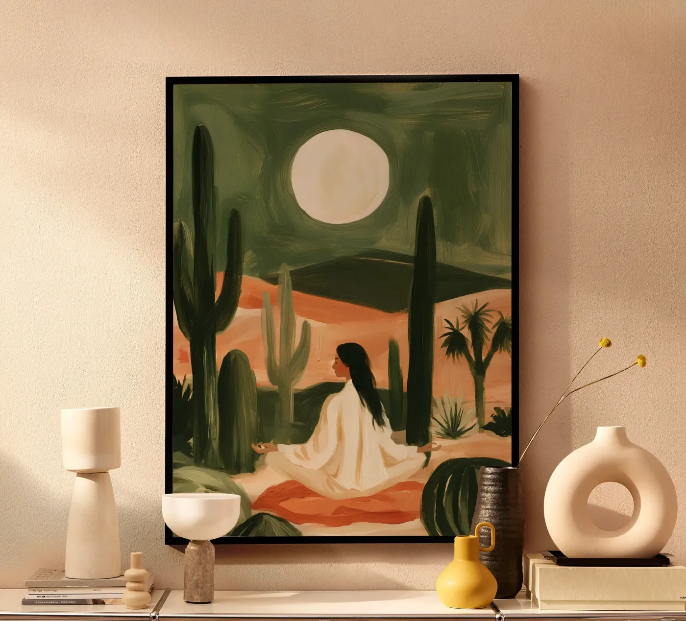 Moonlit Stillness poster da FEMALE LEISURE