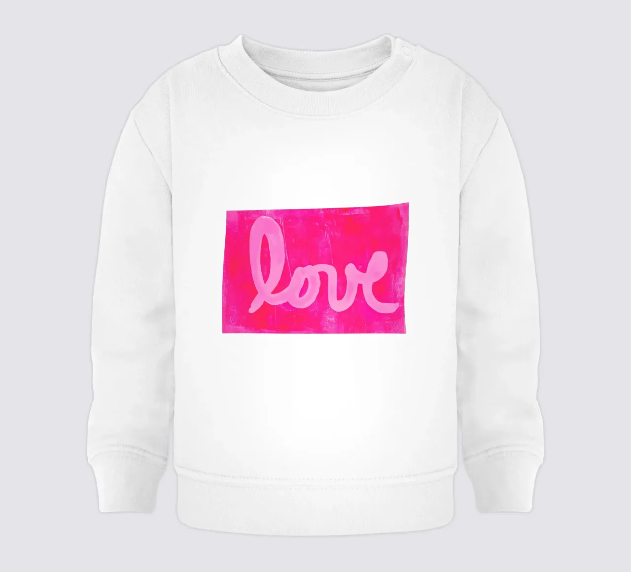 Amore Distressed felpa neonato da FABOArt