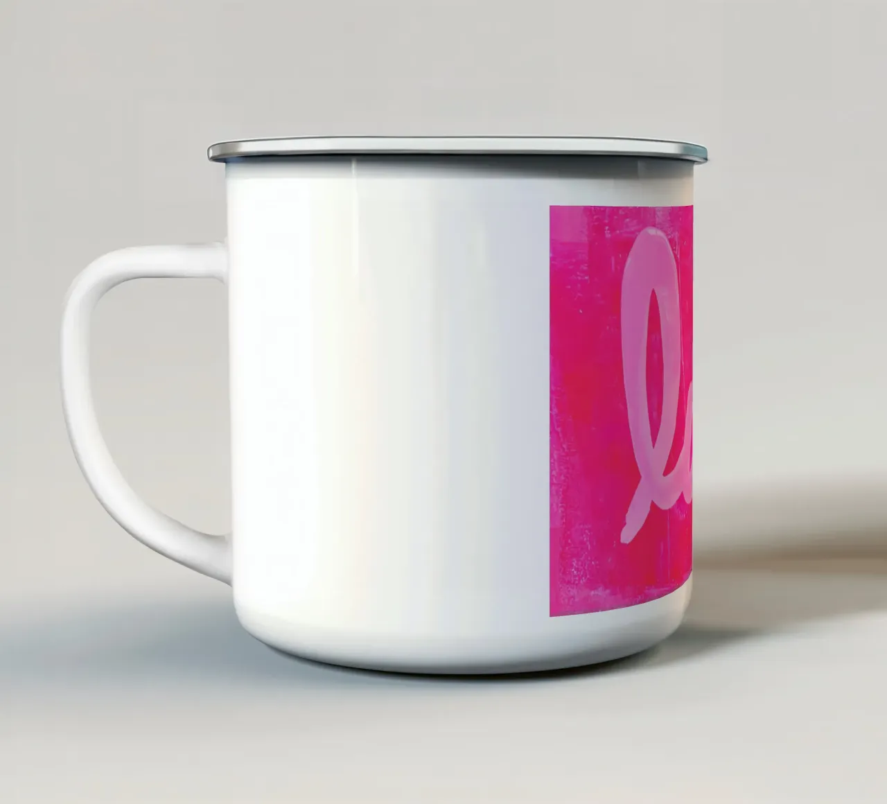 Amore Distressed tazza in smalto da FABOArt