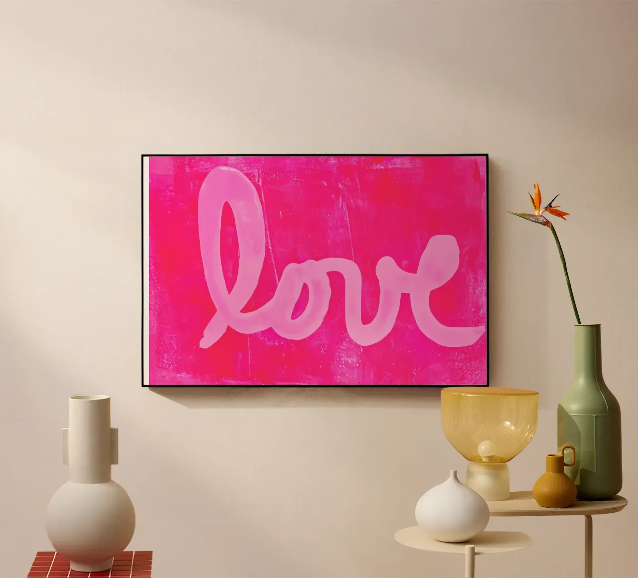 Amore Distressed plexiglass da FABOArt