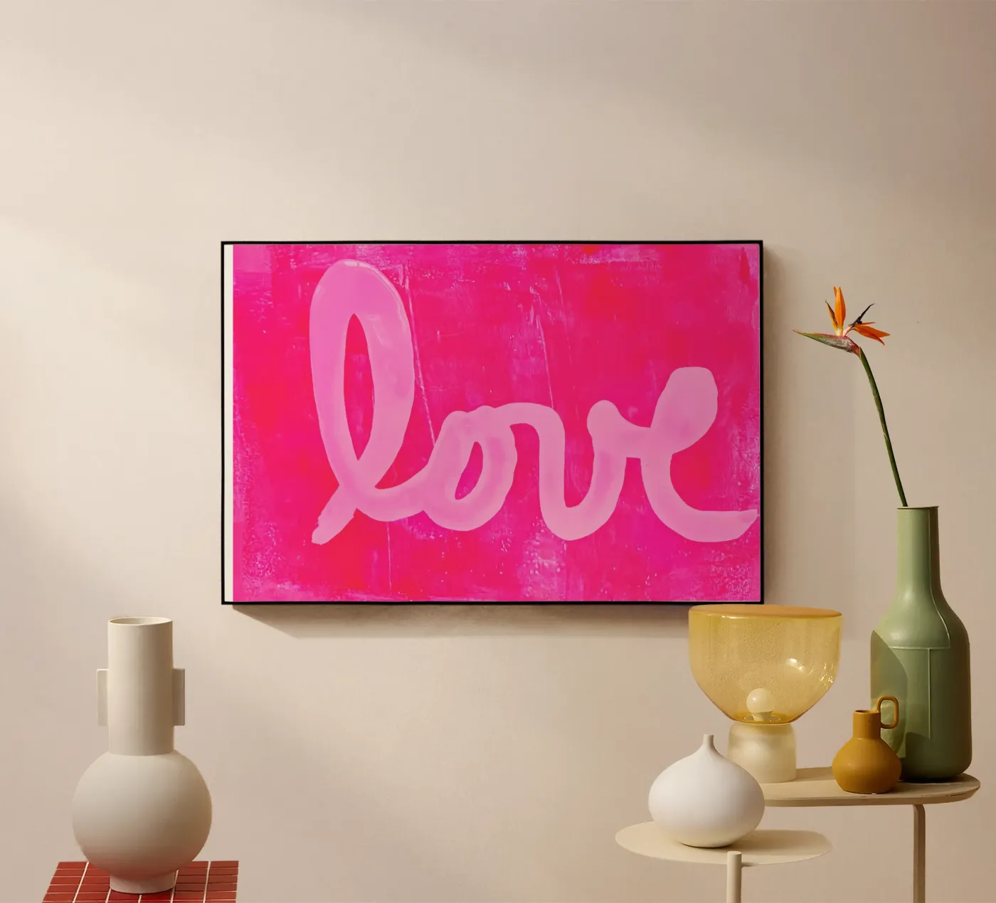 Liefde Verweerd acryl van FABOArt