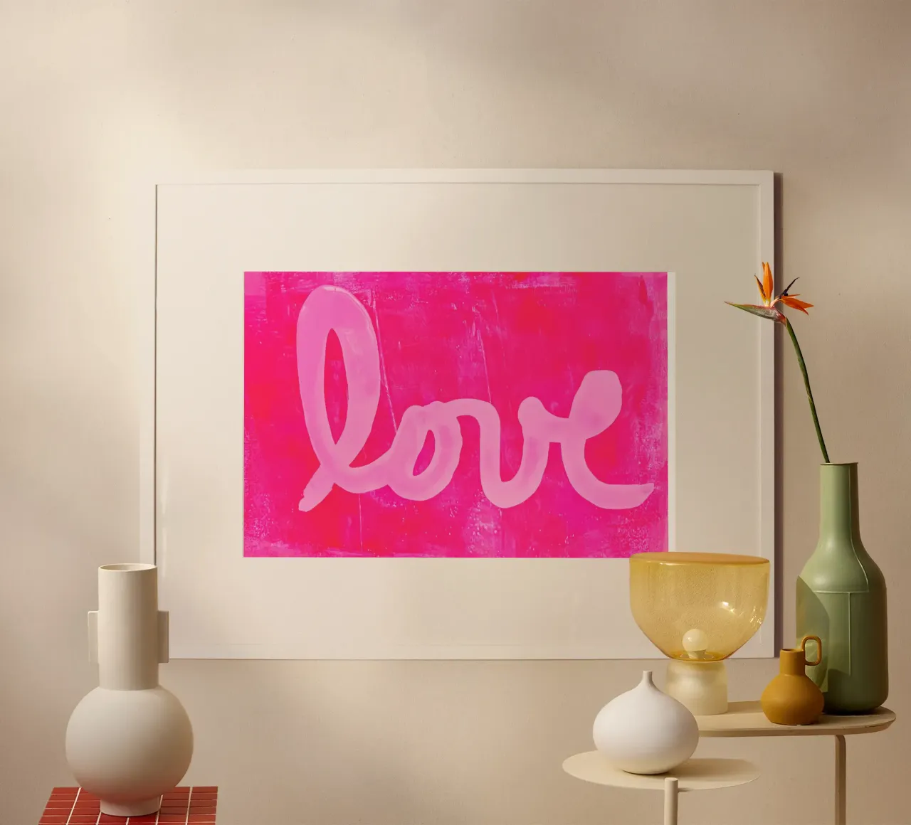 Amore Distressed poster da FABOArt