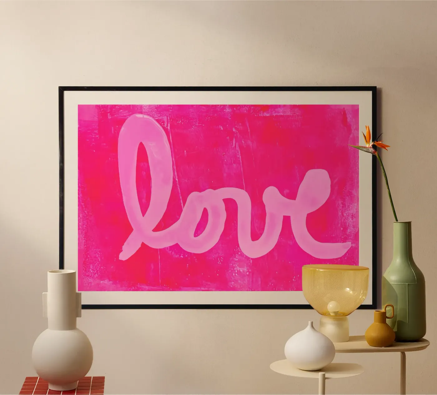 Amore Distressed poster da FABOArt