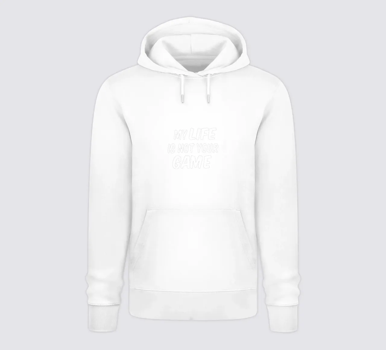 My life is not your game Hoodie von happieeagle
