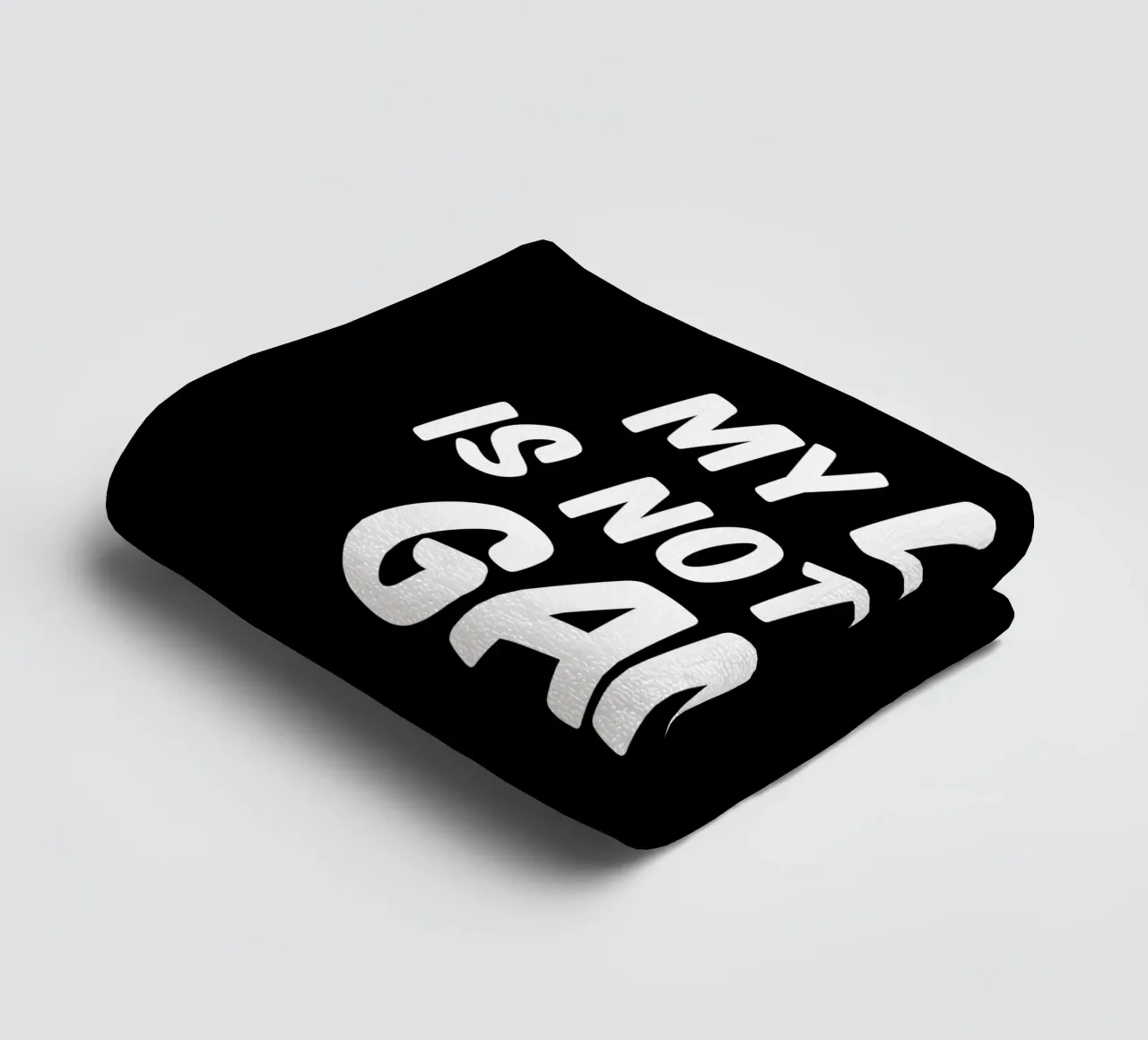 My life is not your game asciugamano da bagno da happieeagle