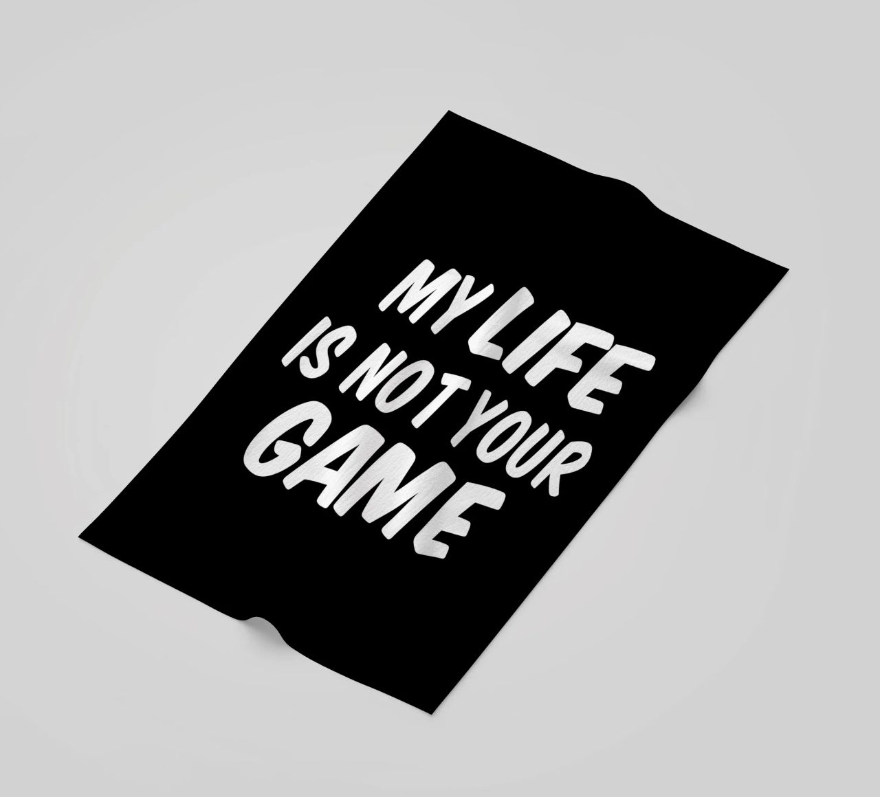 My life is not your game telo mare da happieeagle