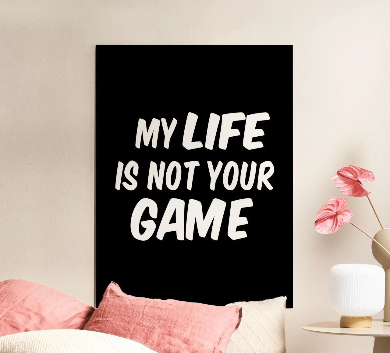My life is not your game carta hahnemühle da happieeagle