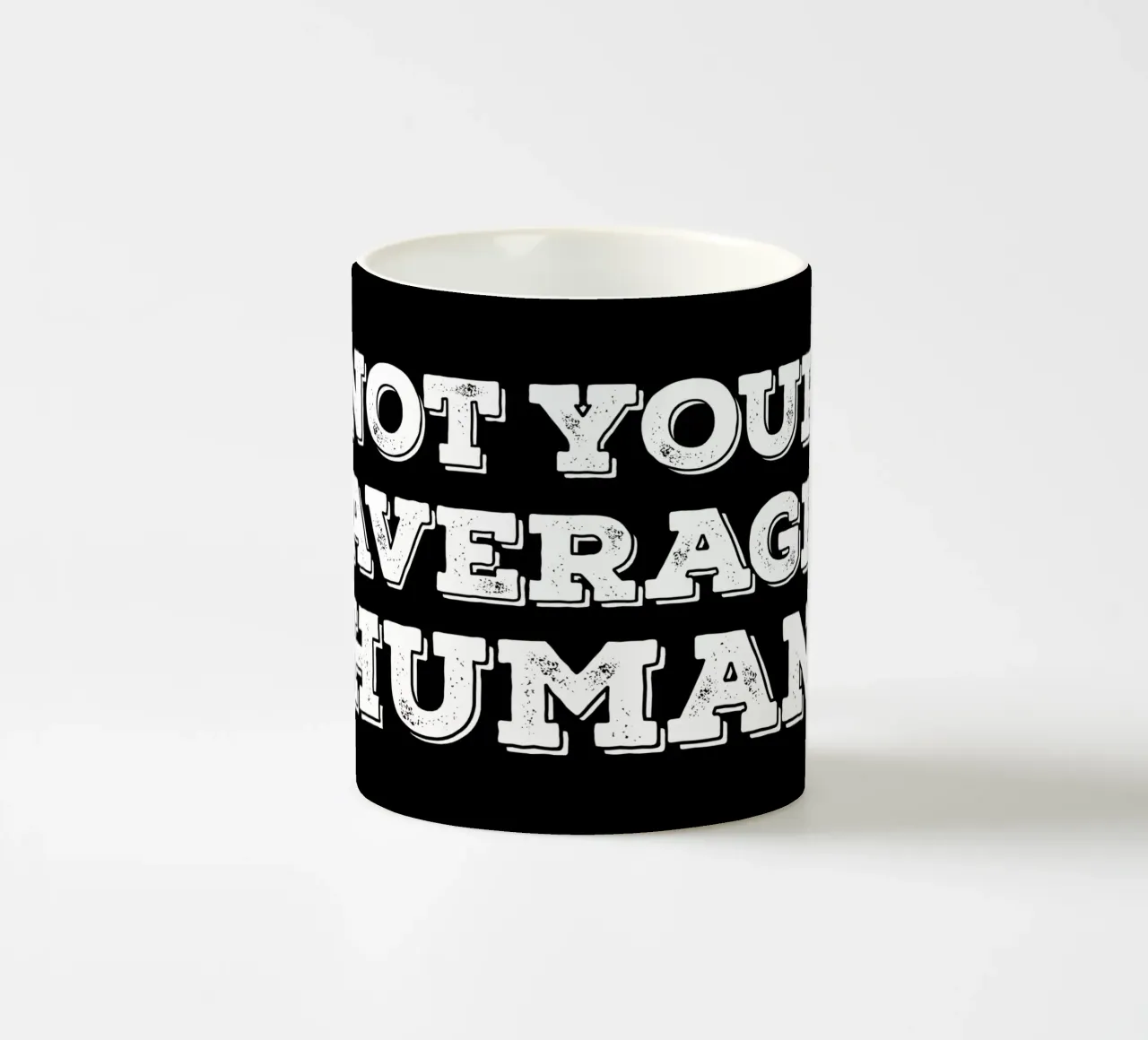 Not your average human tazza in ceramica da happieeagle