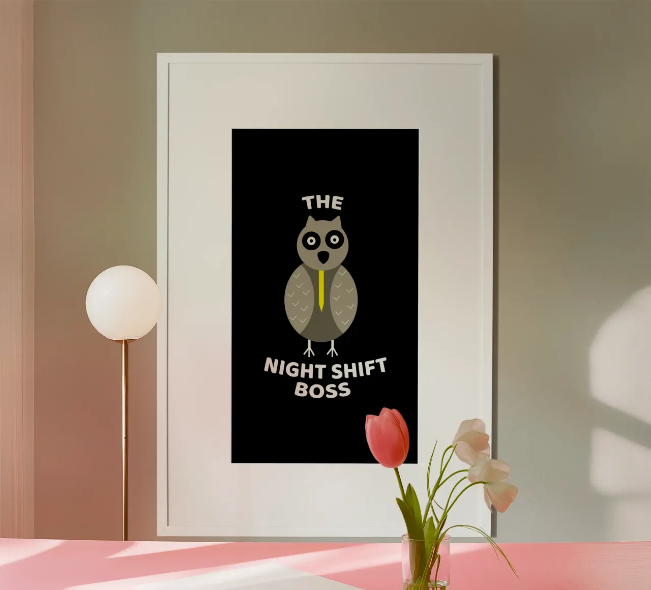 The night shift boss poster da happieeagle