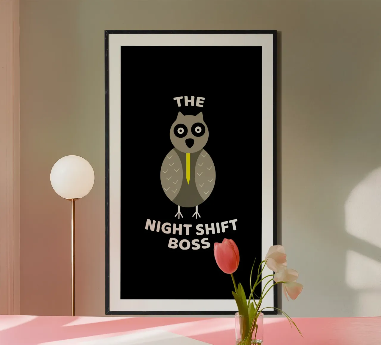 The night shift boss poster da happieeagle