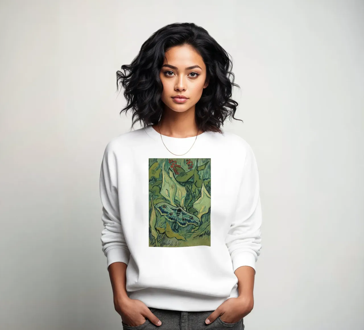 Vincent van Gogh - Kaisermotte felpa da Carinaprint