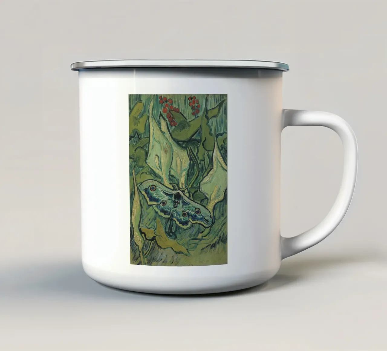 Vincent van Gogh - Kaisermotte tazza in smalto da Carinaprint