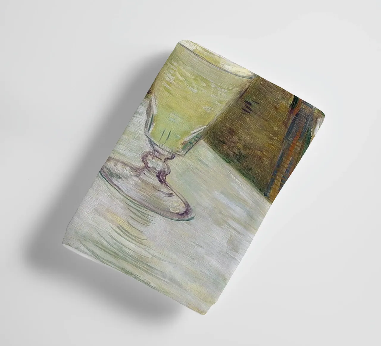 Coffee table with absinthe towel by Carinaprint