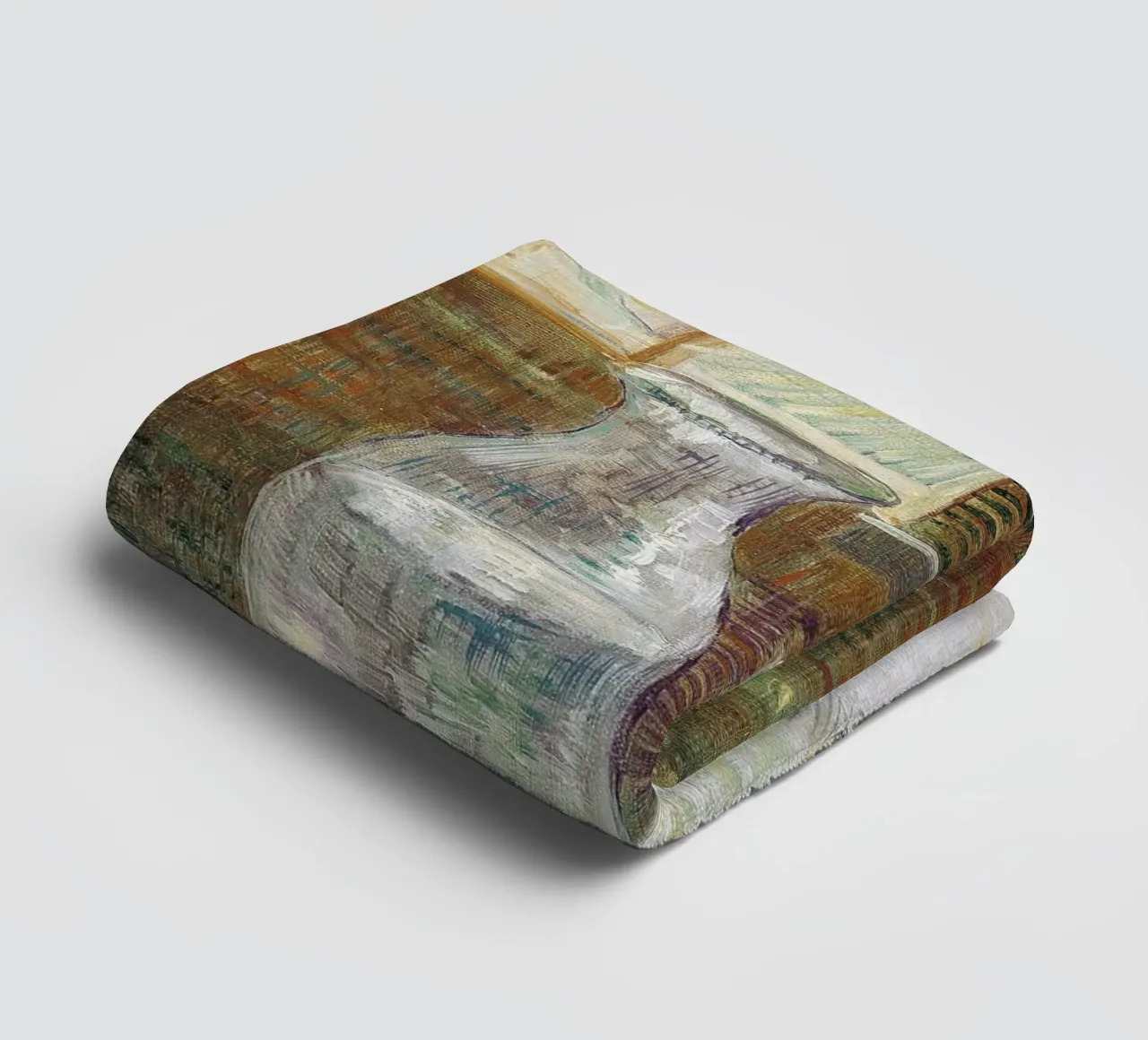 Coffee table with absinthe towel by Carinaprint