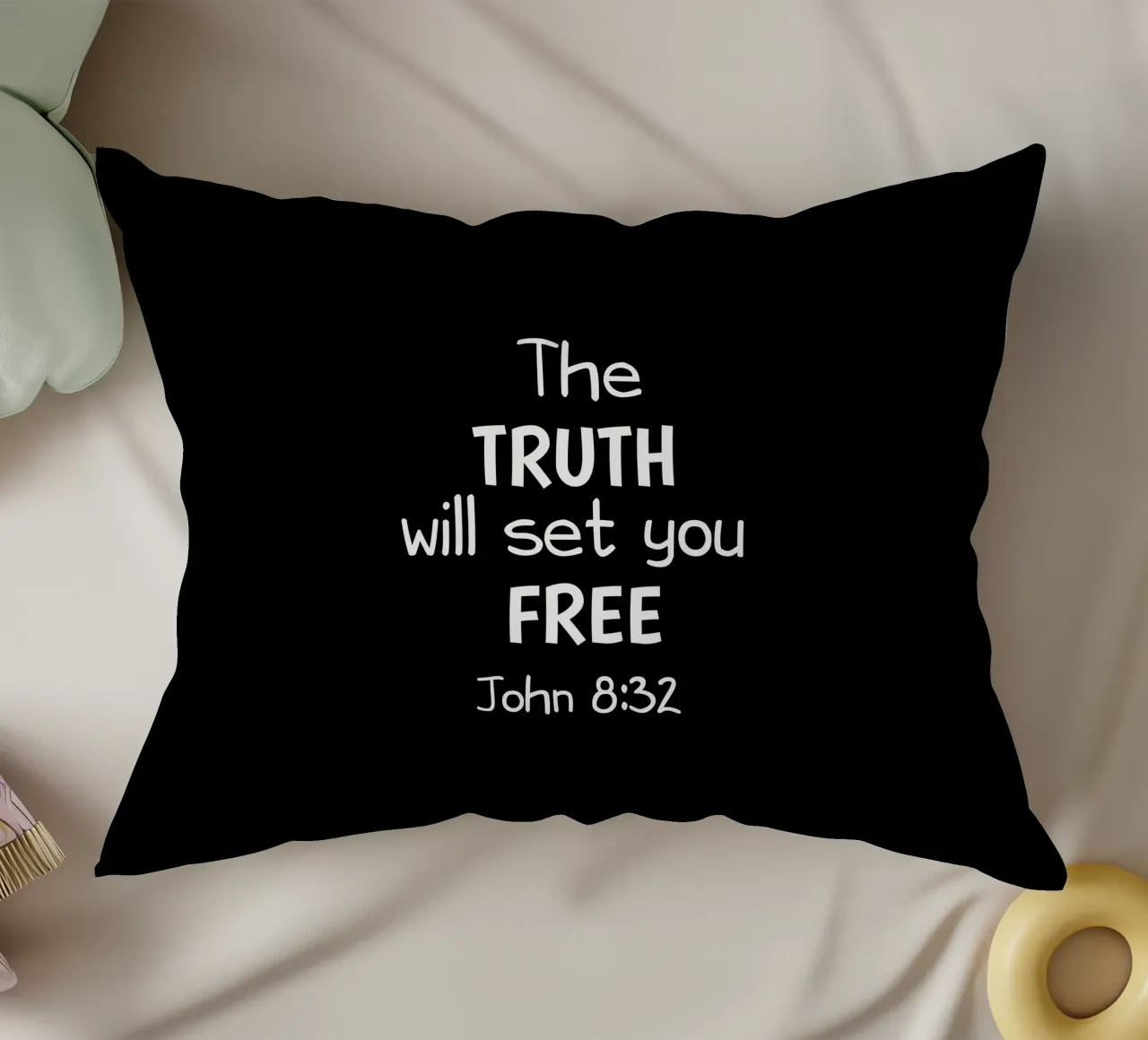The truth will set you free cuscino da happieeagle