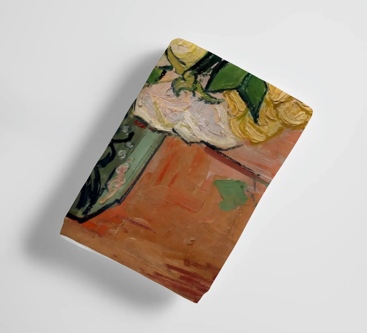 Gogh - Vaso giapponese con rose asciugamano da bagno da Carinaprint