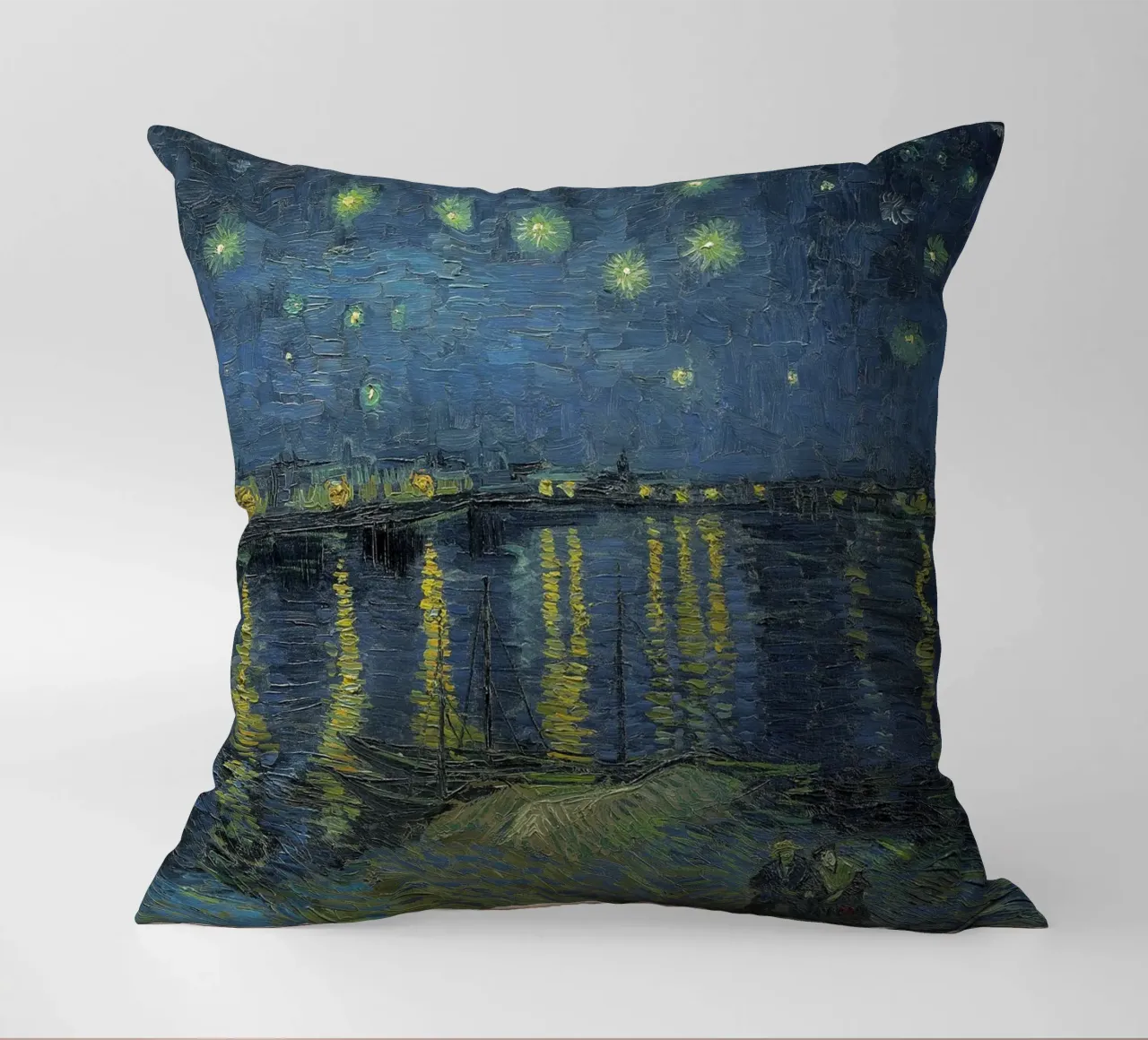 Gogh - Notte stellata - Rodano cuscino da Carinaprint