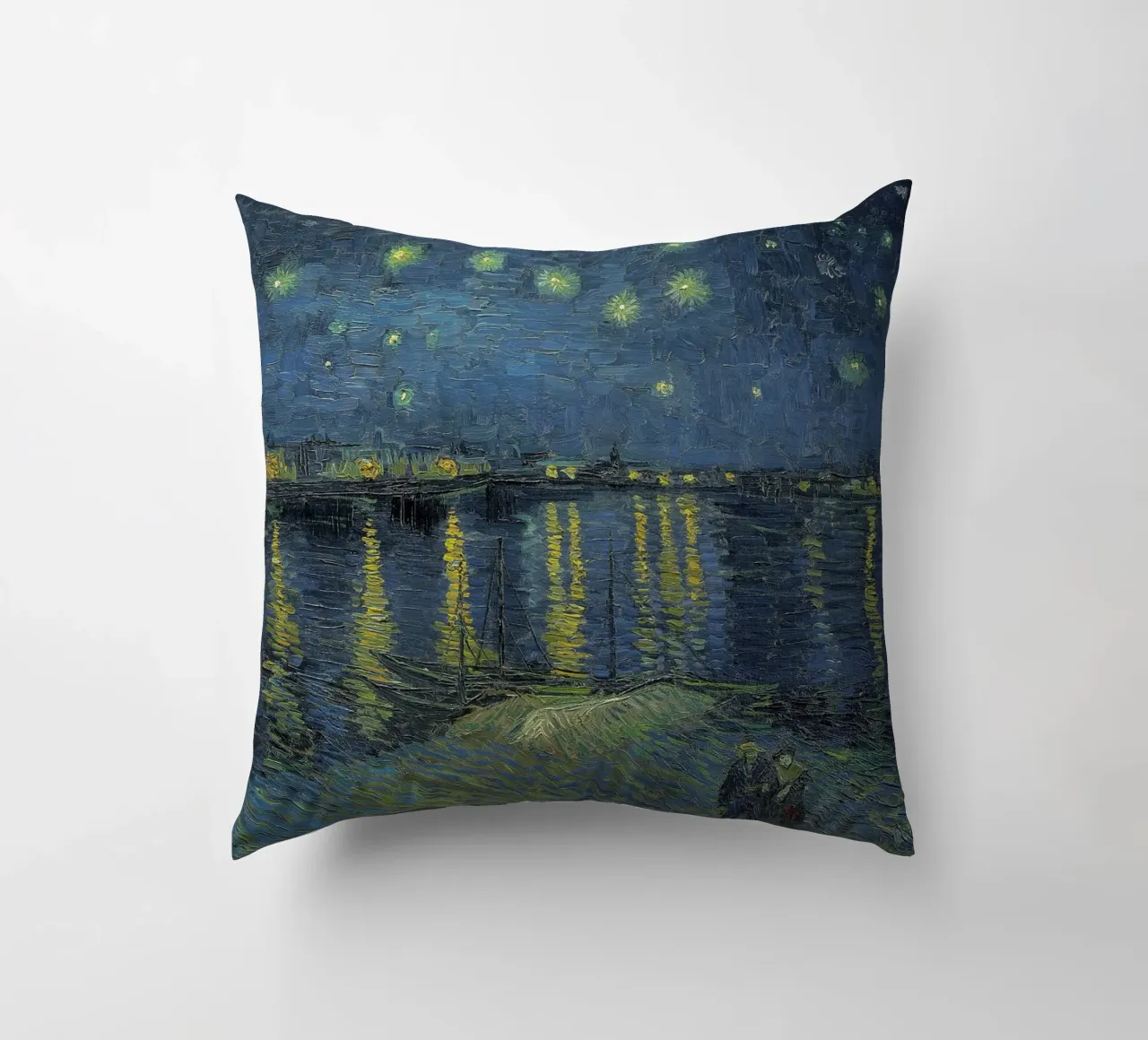 Gogh - Notte stellata - Rodano cuscino da Carinaprint