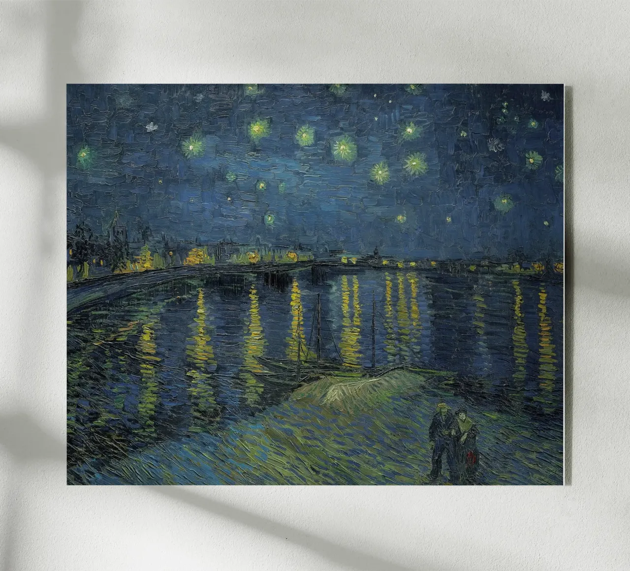 Gogh - Starry night - Rhône acrylic glass by Carinaprint