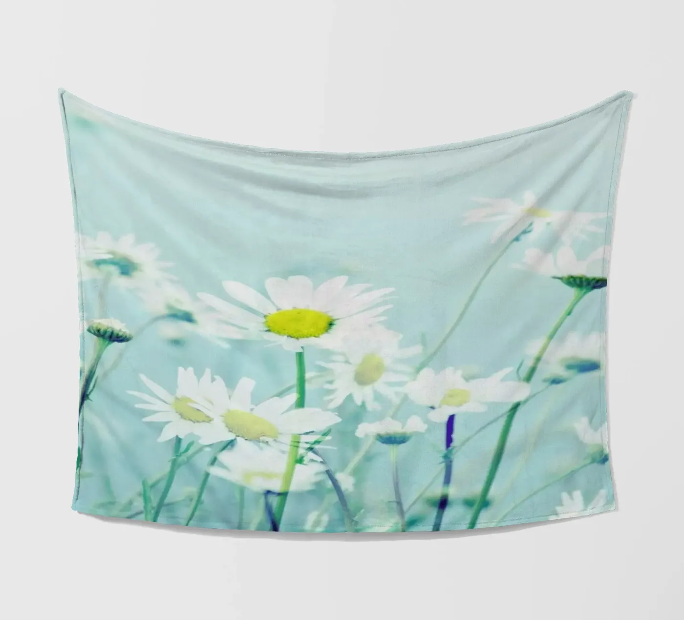 Dancing Daisies Fleecedecke von Robin Delean