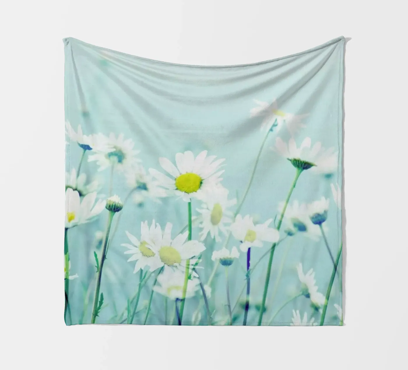 Dancing Daisies Fleecedecke von Robin Delean