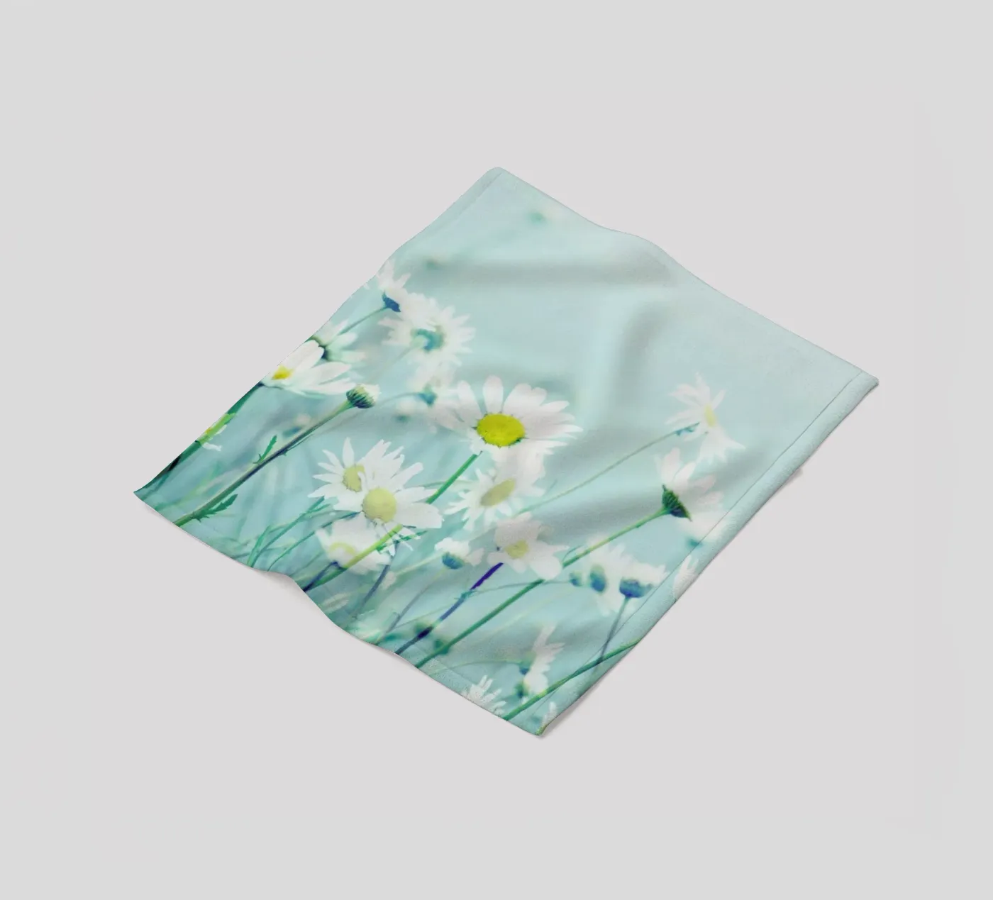 Dancing Daisies Fleecedecke von Robin Delean