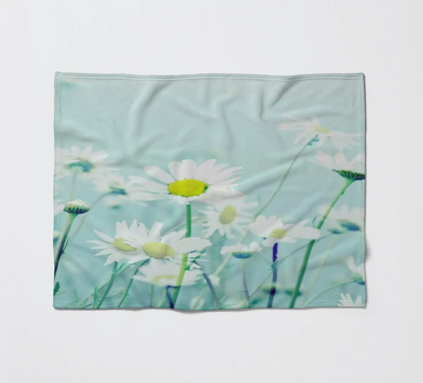 Dancing Daisies Fleecedecke von Robin Delean