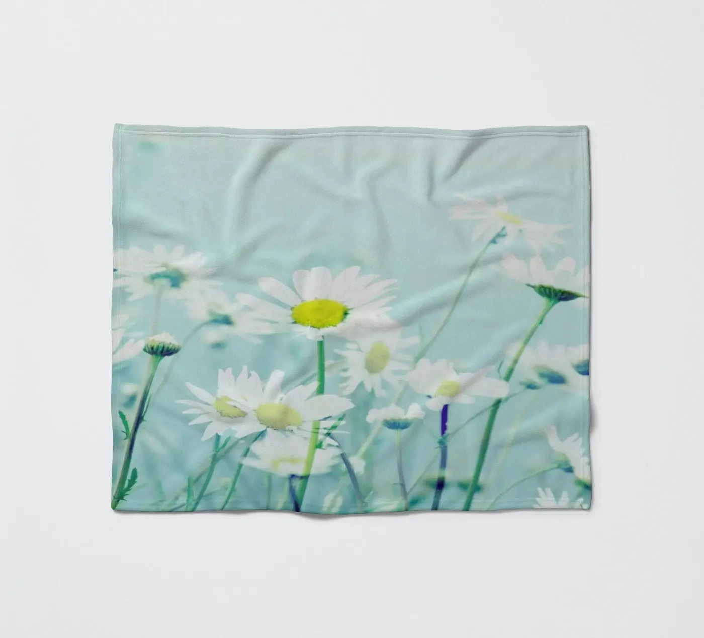 Dancing Daisies Fleecedecke von Robin Delean