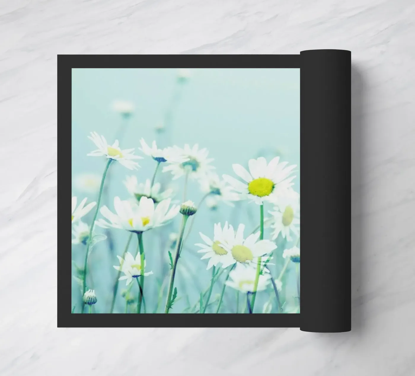 Dancing Daisies deurmat van Robin Delean