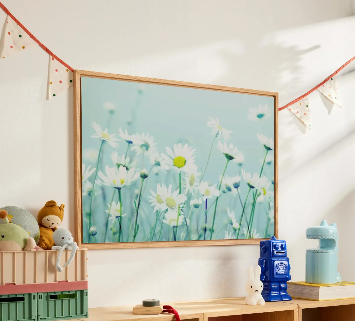 Dancing Daisies plexiglass da Robin Delean