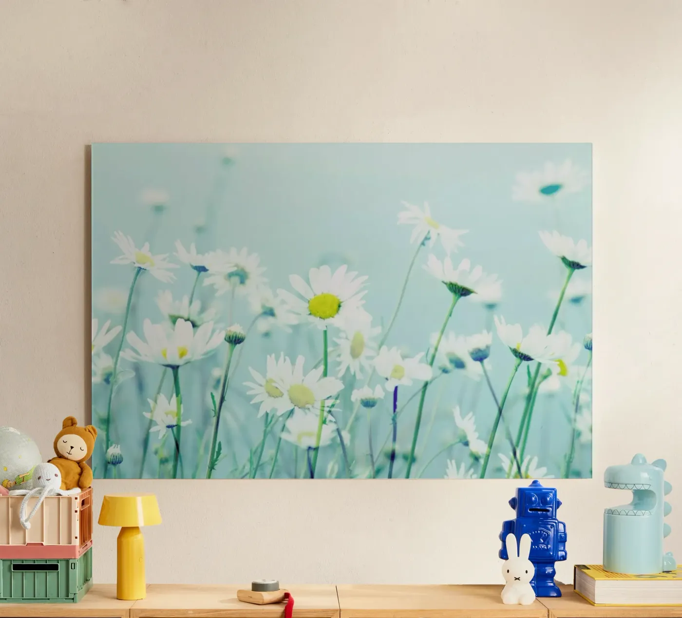 Dancing Daisies plexiglas de Robin Delean