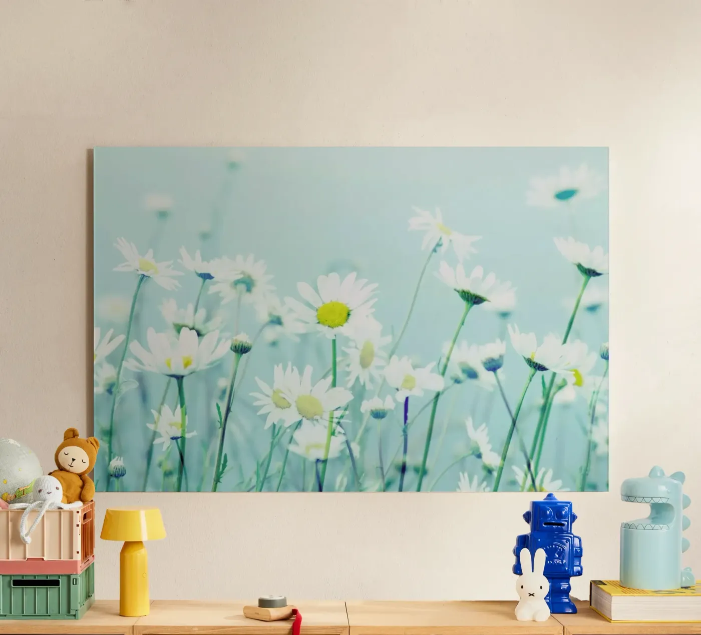 Dancing Daisies plexiglass da Robin Delean