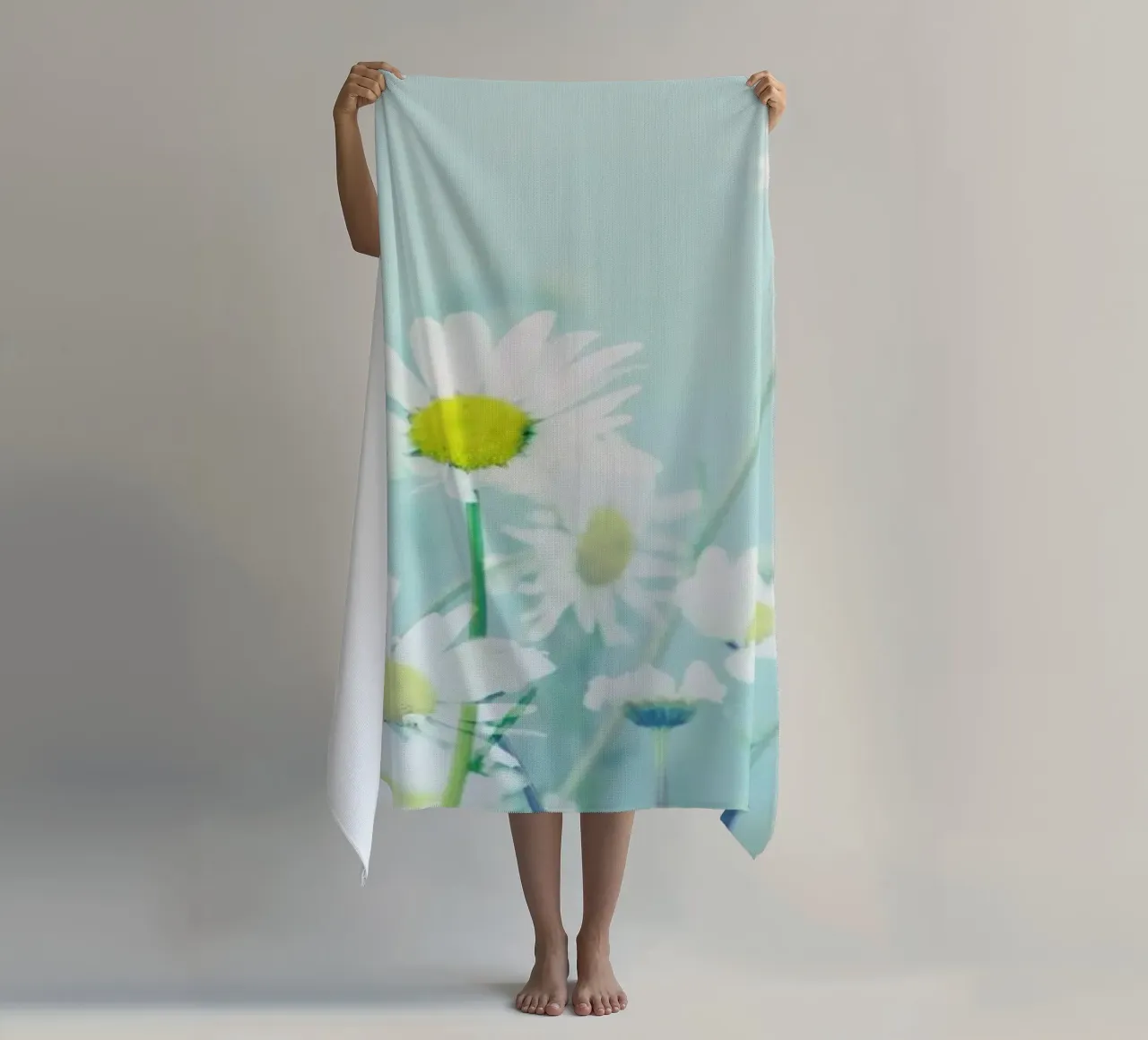 Dancing Daisies telo mare da Robin Delean