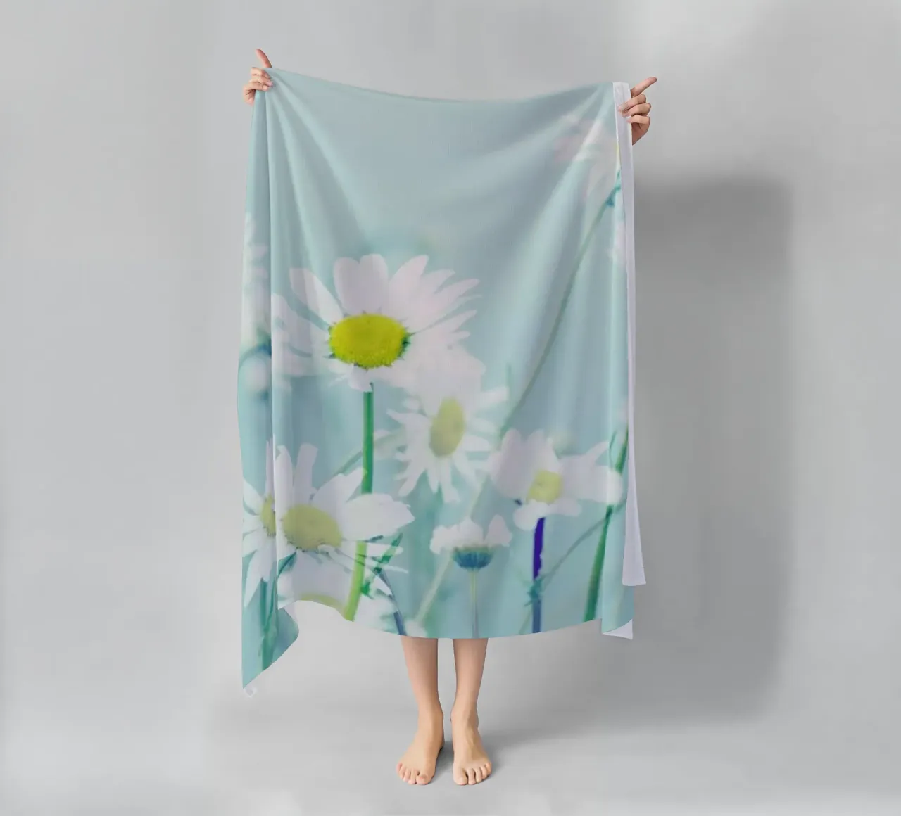 Dancing Daisies telo mare da Robin Delean