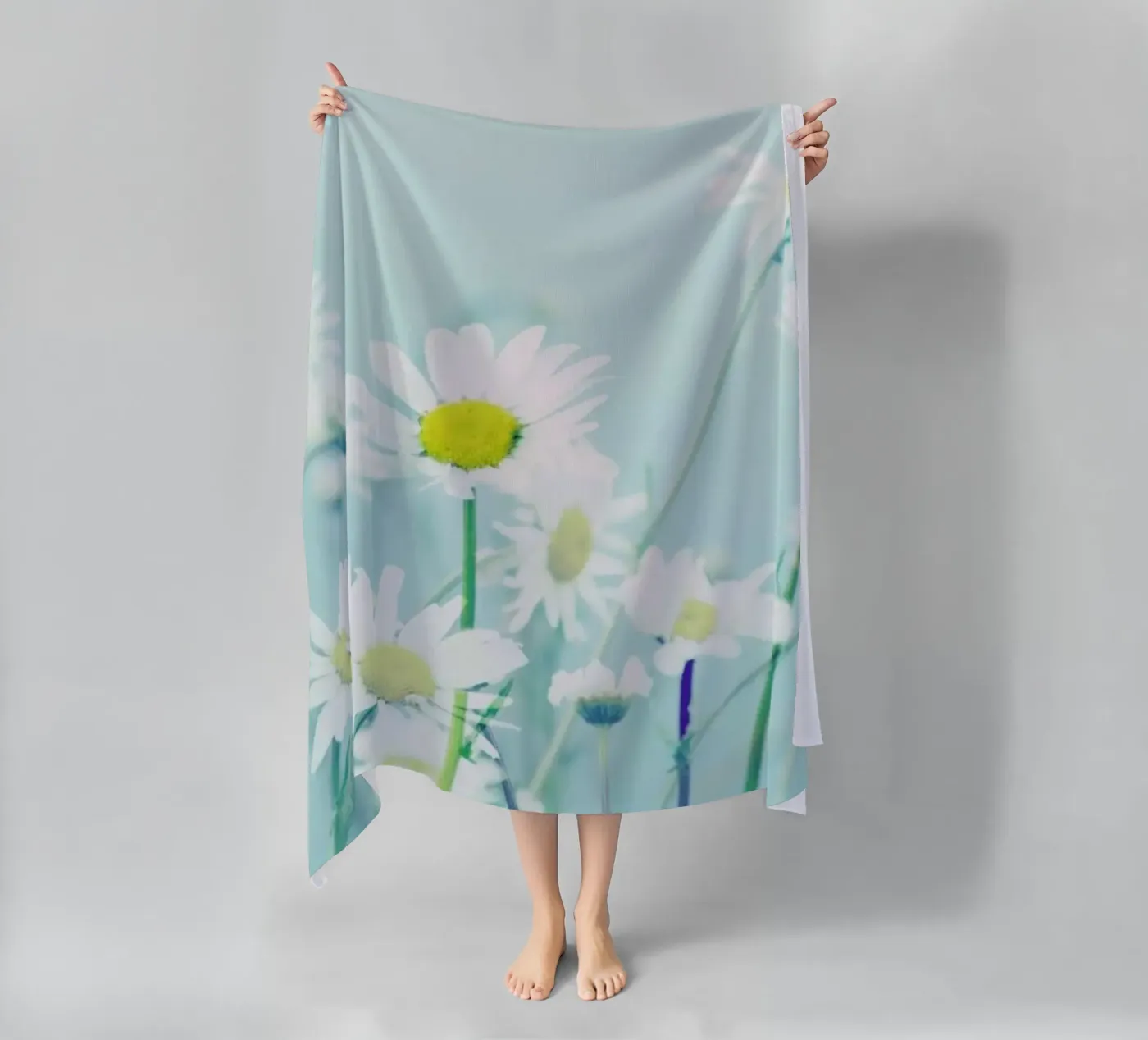 Dancing Daisies telo mare da Robin Delean