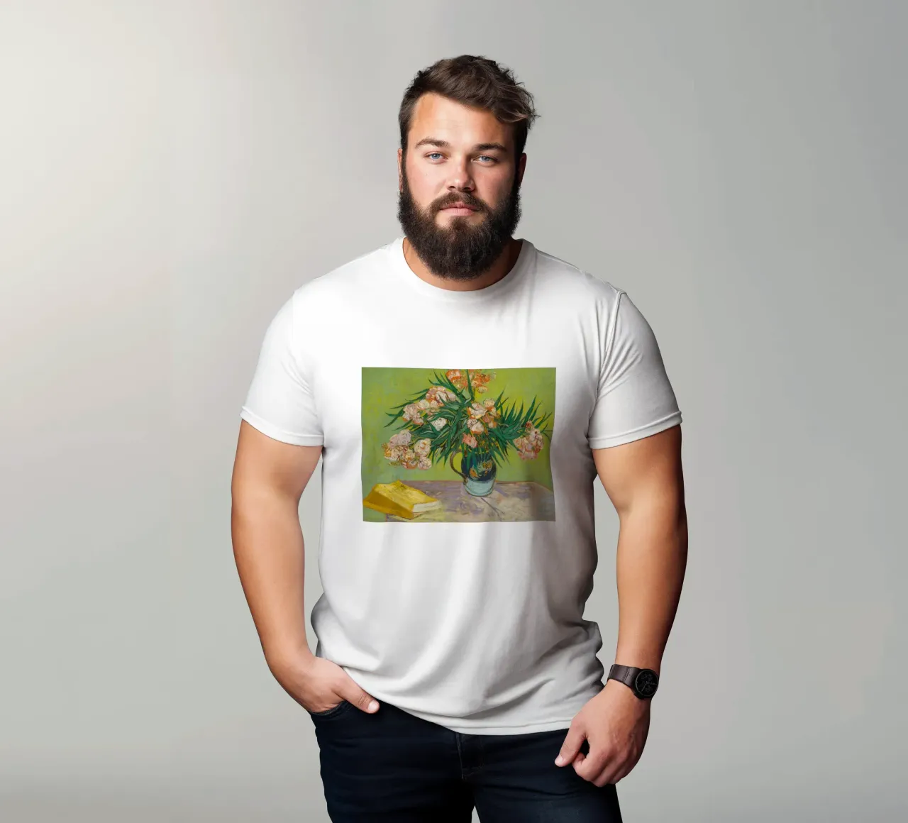 Vincent van Gogh Oleandro t-shirt da Carinaprint