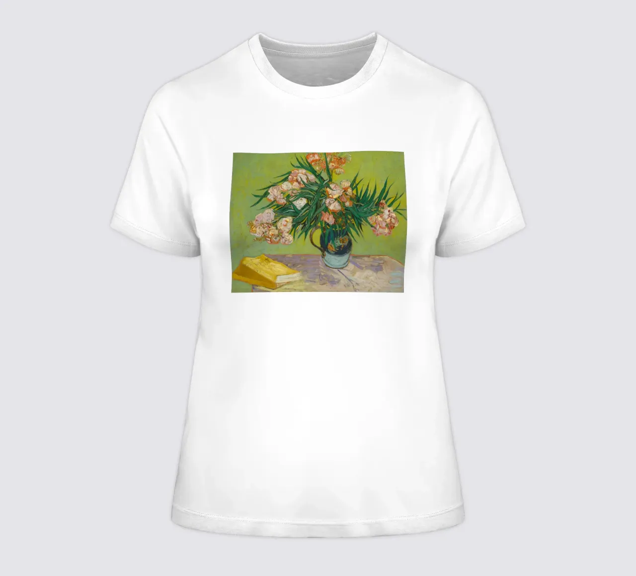 Vincent van Gogh Oleander women's fitted t-shirt by Carinaprint