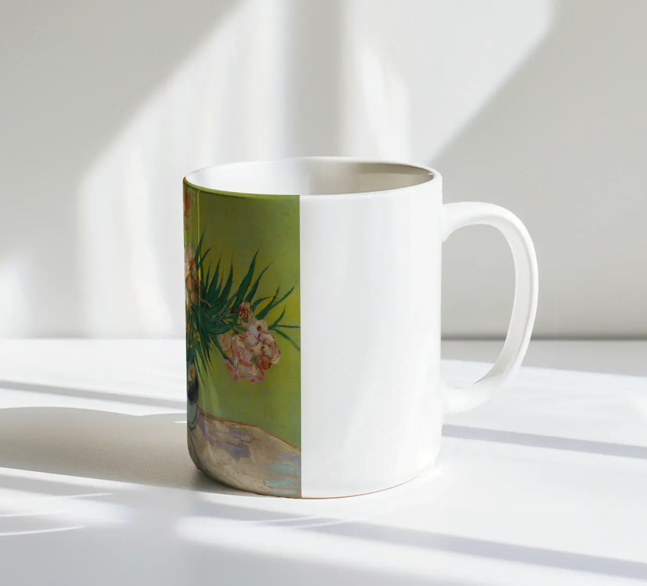 Vincent van Gogh Oleandro tazza in ceramica da Carinaprint