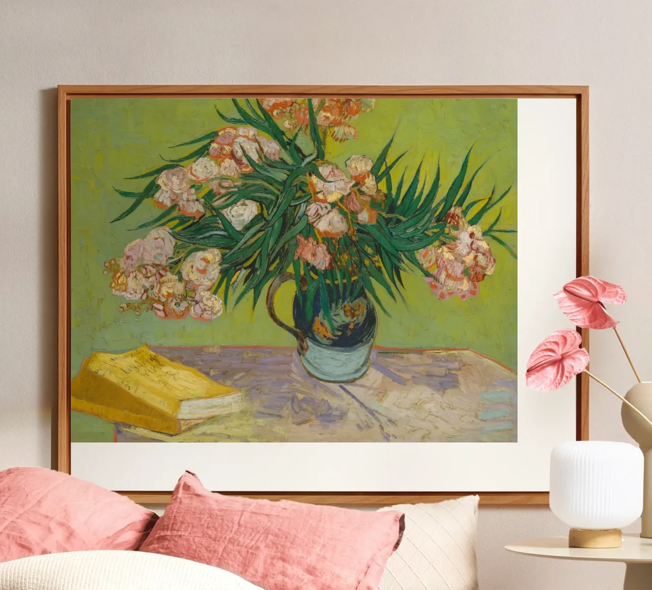 Vincent van Gogh Oleandro alluminio dibond da Carinaprint
